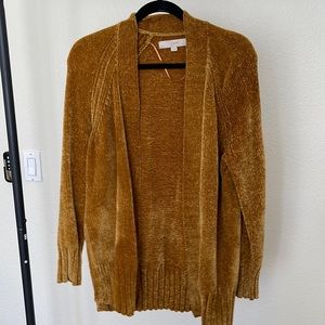 Loft chenille cardigan